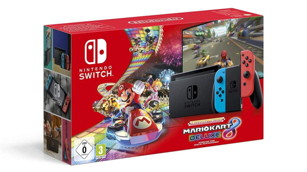 Nintendo Switch + Mario Kart 8 Nintendo Switch + Mario Kart 8
