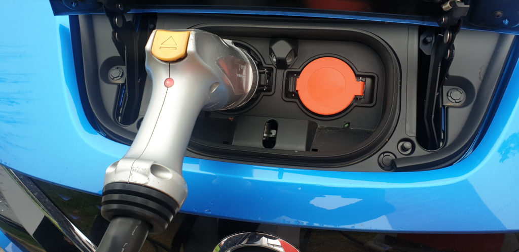 La Nissan Leaf 2e+ // Source : David Nogueira pour Numerama La Nissan Leaf 2e+ // Source : David Nogueira pour Numerama