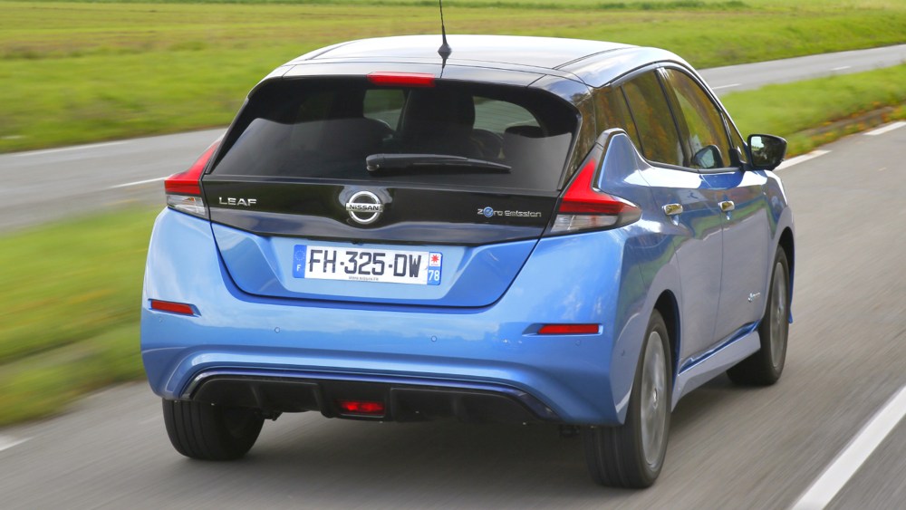 La Nissan Leaf 2e+ // Source : David Nogueira pour Numerama La Nissan Leaf 2e+ // Source : David Nogueira pour Numerama