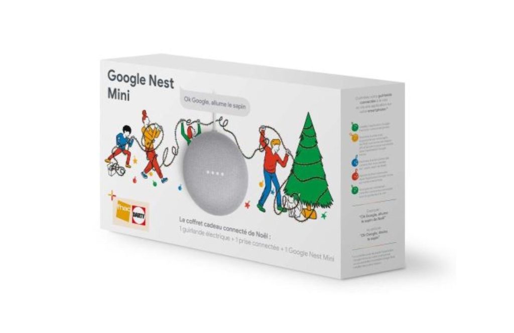 Pack Google Nest Mini Noel Pack Google Nest Mini Noel