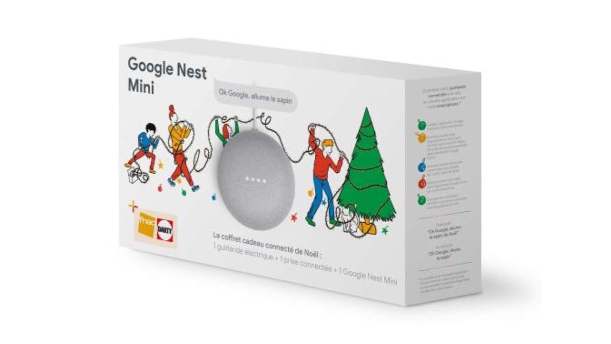 Pack Google Nest Mini Noel Pack Google Nest Mini Noel
