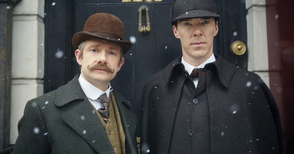Sherlock Holmes est de retour à l'époque victorienne dans L'effroyable mariée. // Source : BBC Sherlock Holmes est de retour à l'époque victorienne dans L'effroyable mariée. // Source : BBC