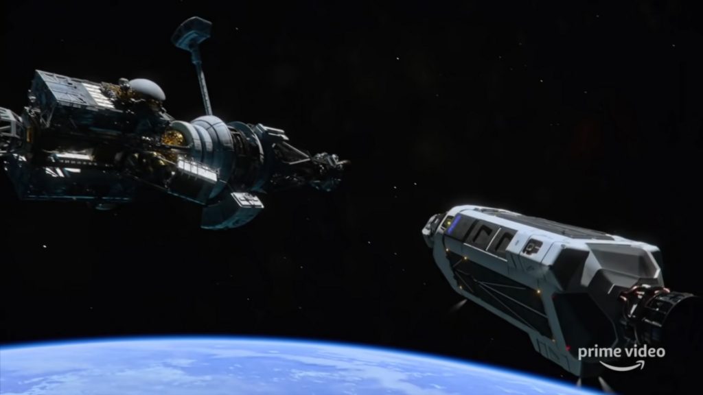 L'atmosphère spatiale de The Expanse est réussie dans les moindres détails. // Source : Amazon Prime L'atmosphère spatiale de The Expanse est réussie dans les moindres détails. // Source : Amazon Prime