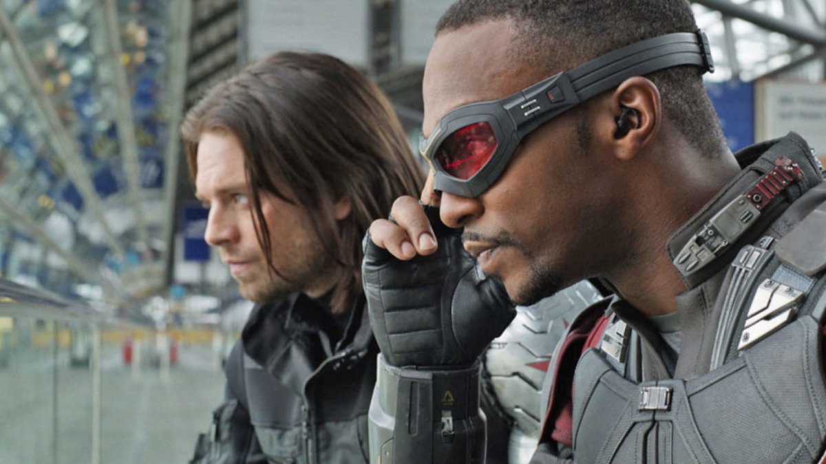 Le Winter Soldier et le Faucon // Source : Marvel/Disney Le Winter Soldier et le Faucon // Source : Marvel/Disney