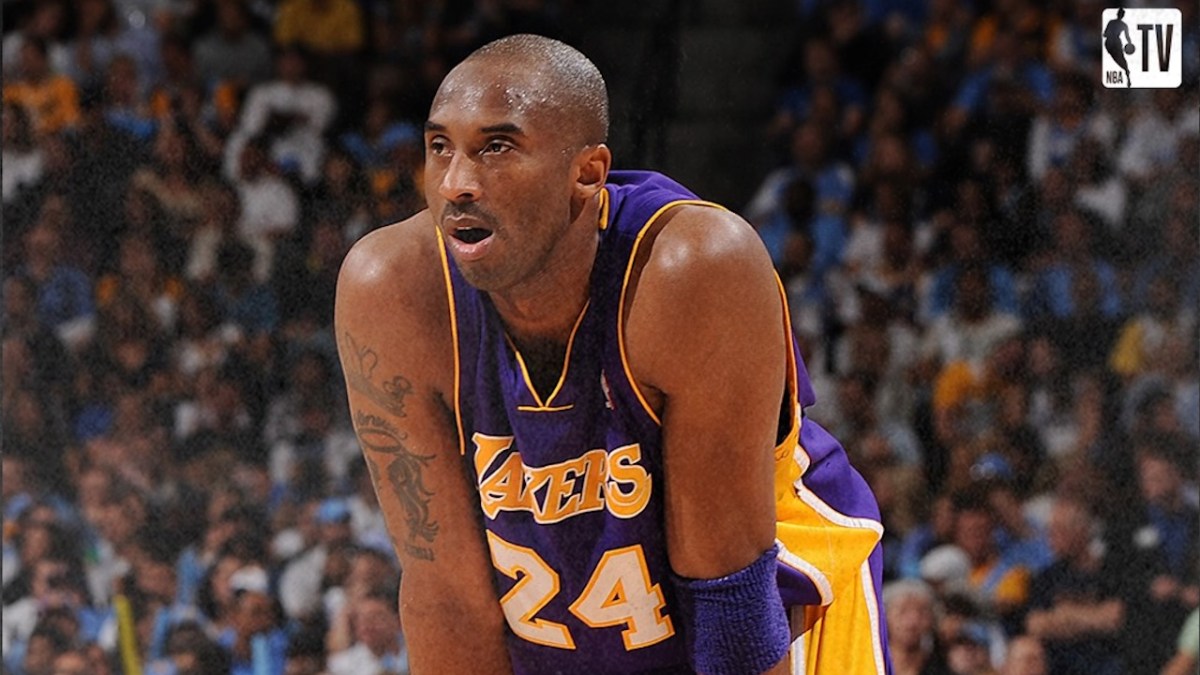 Le joueur de NBA Kobe Bryant // Source : Facebook NBA Le joueur de NBA Kobe Bryant // Source : Facebook NBA