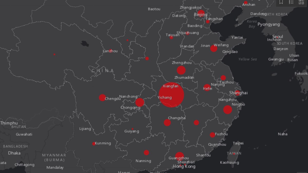 La carte interactive du nombre de morts causées par le coronavirus // Source : gisanddata.maps.arcgis.com La carte interactive du nombre de morts causées par le coronavirus // Source : gisanddata.maps.arcgis.com