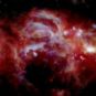Le centre de la Voie lactée. // Source : NASA/SOFIA/JPL-Caltech/ESA/Herschel (photo recadrée)