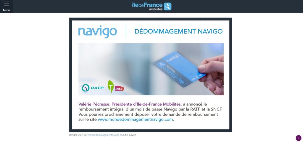Dédommagement Navigo Dédommagement Navigo