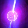 Une étoile à neutrons. // Source : Flickr/CC/Kevin Gill (photo recadrée et modifiée)