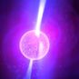 Une étoile à neutrons. // Source : Flickr/CC/Kevin Gill (photo recadrée et modifiée) Une étoile à neutrons. // Source : Flickr/CC/Kevin Gill (photo recadrée et modifiée)
