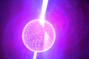 Une étoile à neutrons. // Source : Flickr/CC/Kevin Gill (photo recadrée et modifiée)