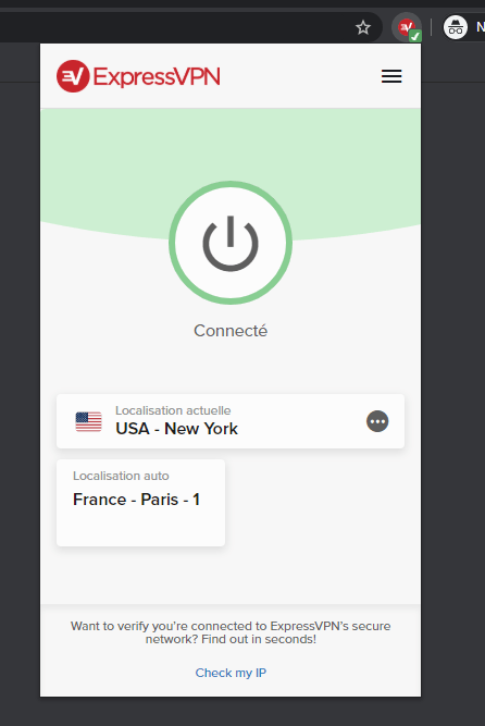 SI votre utilisation d'un VPN se limite à la navigation sur Internet, il est possible d'installer une extension sur son navigateur. SI votre utilisation d'un VPN se limite à la navigation sur Internet, il est possible d'installer une extension sur son navigateur.