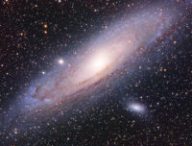 La galaxie d'Andromède. // Source : Flickr/CC/Kees Scherer (photo recadrée)