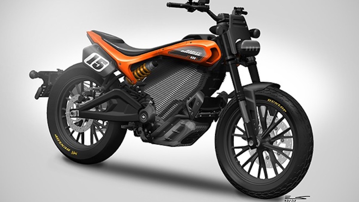 Concept Harley-Davidson moto sportive // Source : Harley-Davidson Concept Harley-Davidson moto sportive // Source : Harley-Davidson