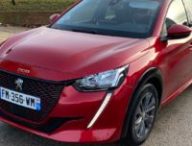 La Peugeot e-208 // Source : Maxime Claudel pour Numerama 