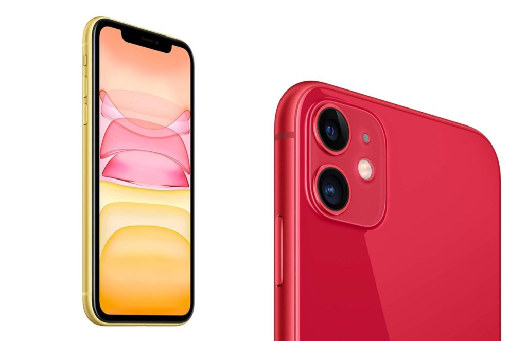 iPhone 11 Jaune et Rouge iPhone 11 Jaune et Rouge