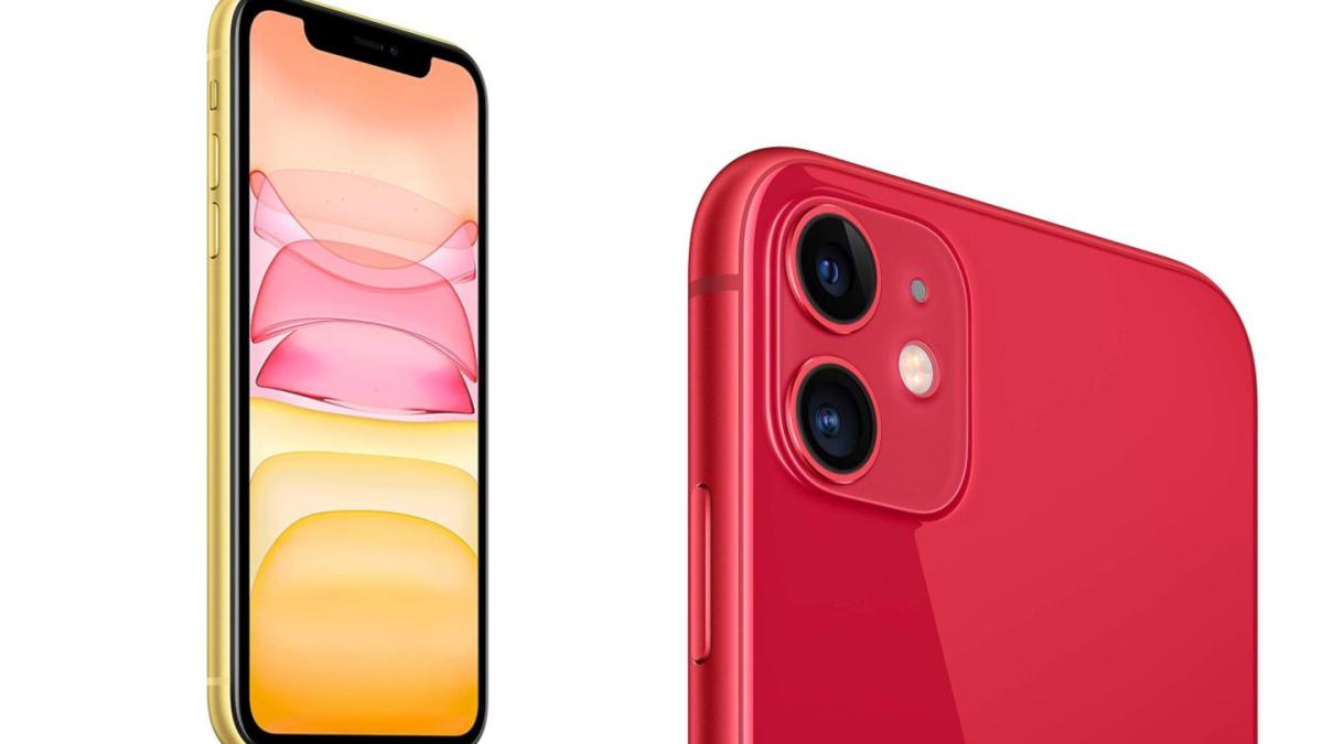 iPhone 11 Jaune et Rouge iPhone 11 Jaune et Rouge