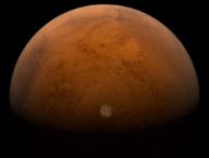 Une représentation de Mars. // Source : Flickr/CC/Kevin Gill (photo recadrée et modifiée)