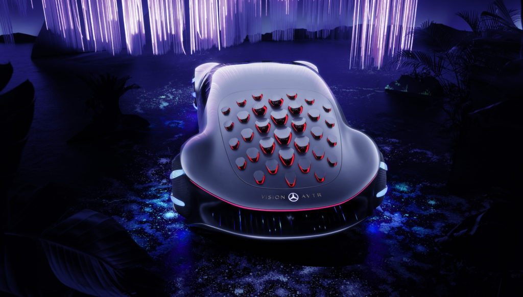 Le concept de voiture du futur de Mercedez Benz // Source : MB Le concept de voiture du futur de Mercedez Benz // Source : MB