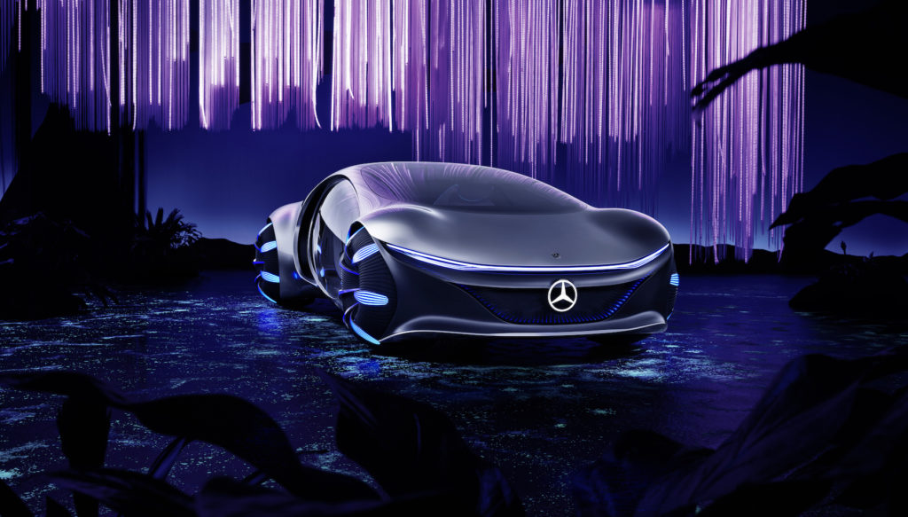 Le concept de voiture du futur de Mercedez Benz // Source : MB Le concept de voiture du futur de Mercedez Benz // Source : MB