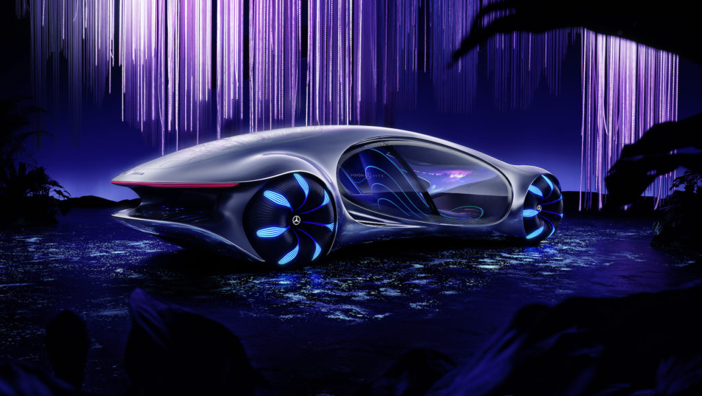 Le concept de voiture du futur de Mercedez Benz // Source : MB Le concept de voiture du futur de Mercedez Benz // Source : MB