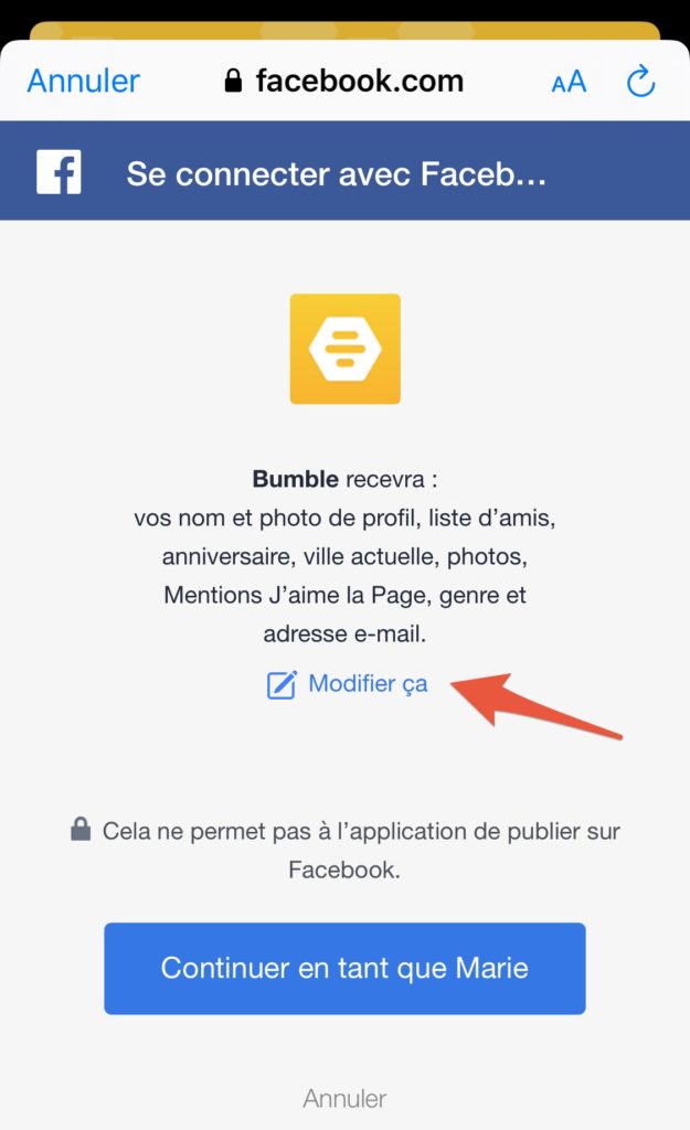 modifier ça modifier ça