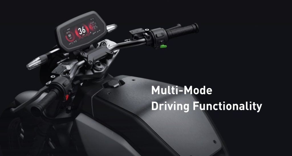 La moto RQi de Niu // Source : Niu La moto RQi de Niu // Source : Niu