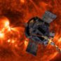 La sonde solaire Parker. // Source : NASA/Johns Hopkins APL/Steve Gribben La sonde solaire Parker. // Source : NASA/Johns Hopkins APL/Steve Gribben