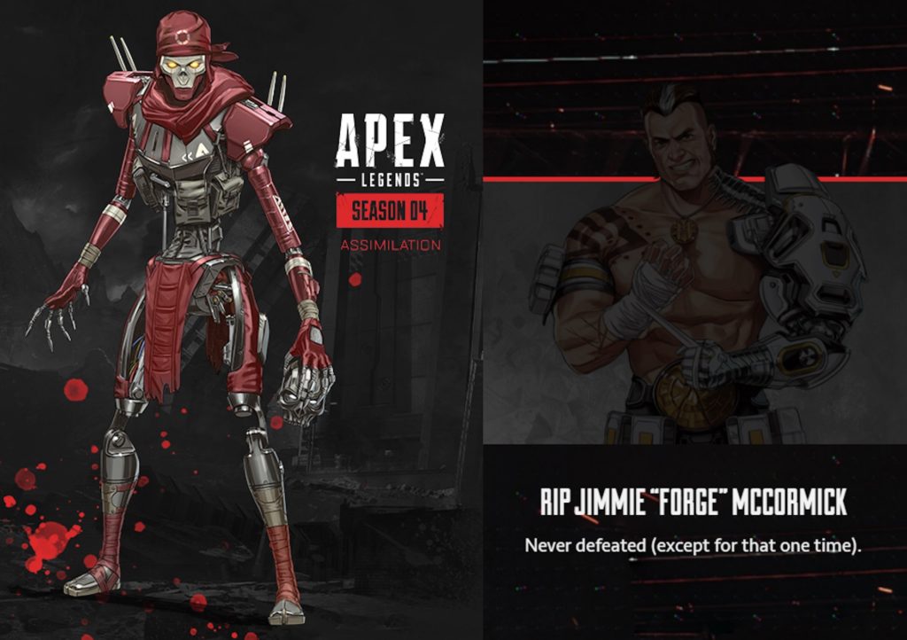 The Revenant (à gauche) et The Forge (à droite) // Source : Reddit/apexlegends The Revenant (à gauche) et The Forge (à droite) // Source : Reddit/apexlegends