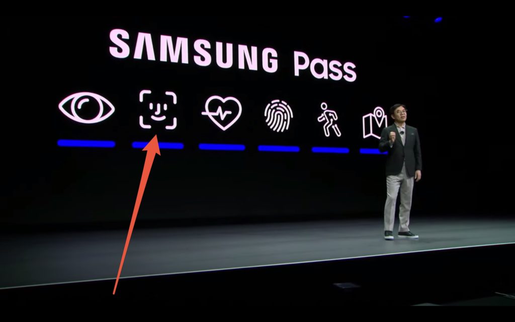 Le logo affiché pendant la conf Samsung au CES 2020 // Source : YouTube/Samsung Le logo affiché pendant la conf Samsung au CES 2020 // Source : YouTube/Samsung