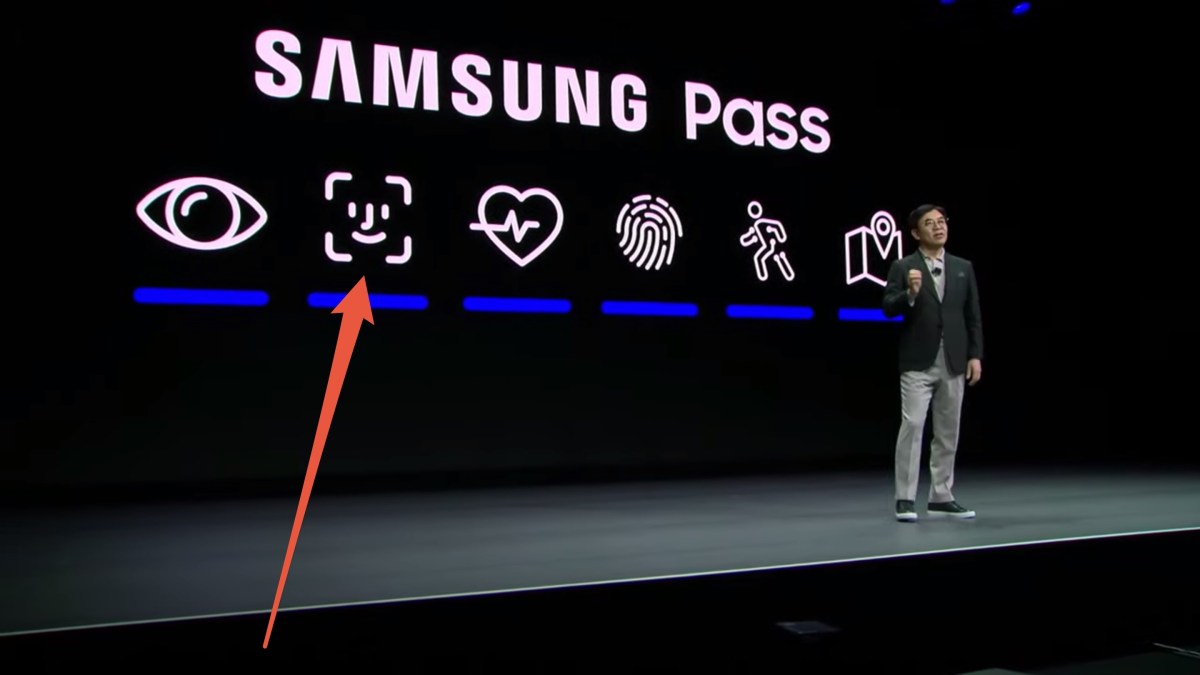 Le logo affiché pendant la conf Samsung au CES 2020 // Source : YouTube/Samsung Le logo affiché pendant la conf Samsung au CES 2020 // Source : YouTube/Samsung