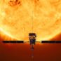 Solar Orbiter, vue d'artiste. // Source : ESA/ATG medialab (photo recadrée) Solar Orbiter, vue d'artiste. // Source : ESA/ATG medialab (photo recadrée)