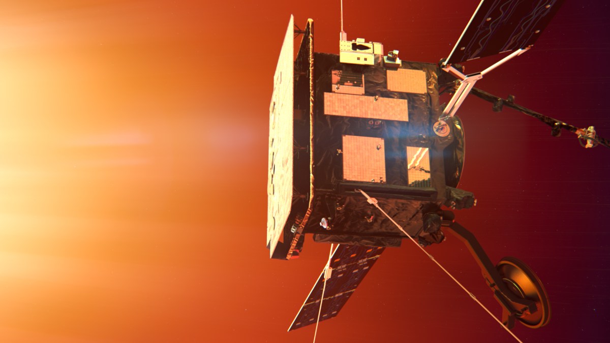 Vue d'artiste de Solar Orbiter. // Source : ESA Vue d'artiste de Solar Orbiter. // Source : ESA