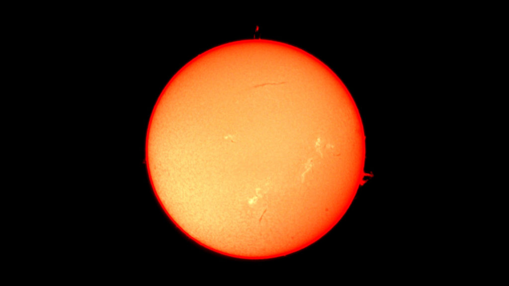 Le Soleil. // Source : Flickr/CC/Ianan (photo recadrée et modifiée) Le Soleil. // Source : Flickr/CC/Ianan (photo recadrée et modifiée)