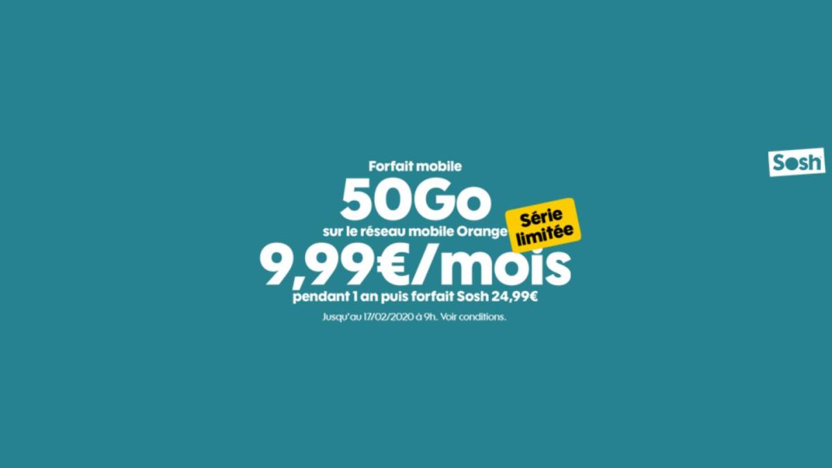 Sosh série limitée header Sosh série limitée header