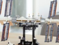 L'ISS en jouet Lego. // Source : Lego (photo recadrée) L'ISS en jouet Lego. // Source : Lego (photo recadrée)