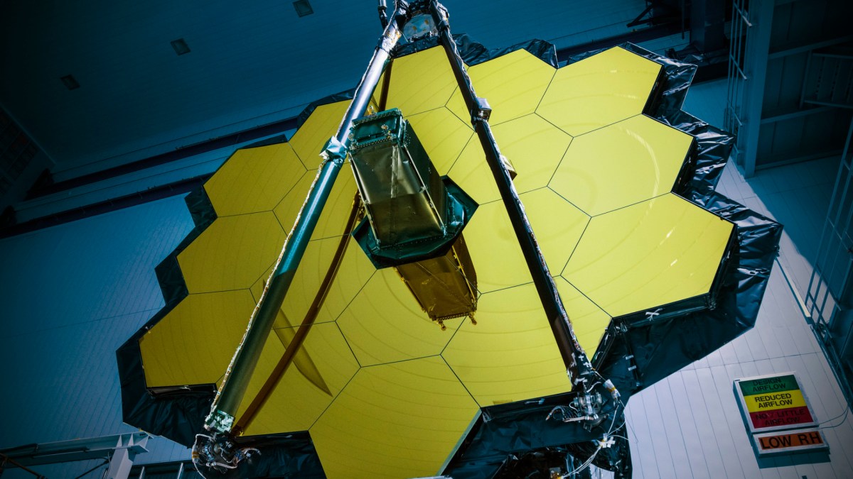 Le télescope James Webb. // Source : NASA/Goddard/Chris Gunn Le télescope James Webb. // Source : NASA/Goddard/Chris Gunn