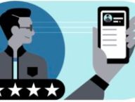 Capture d'écran de l'interface de l'app Uber