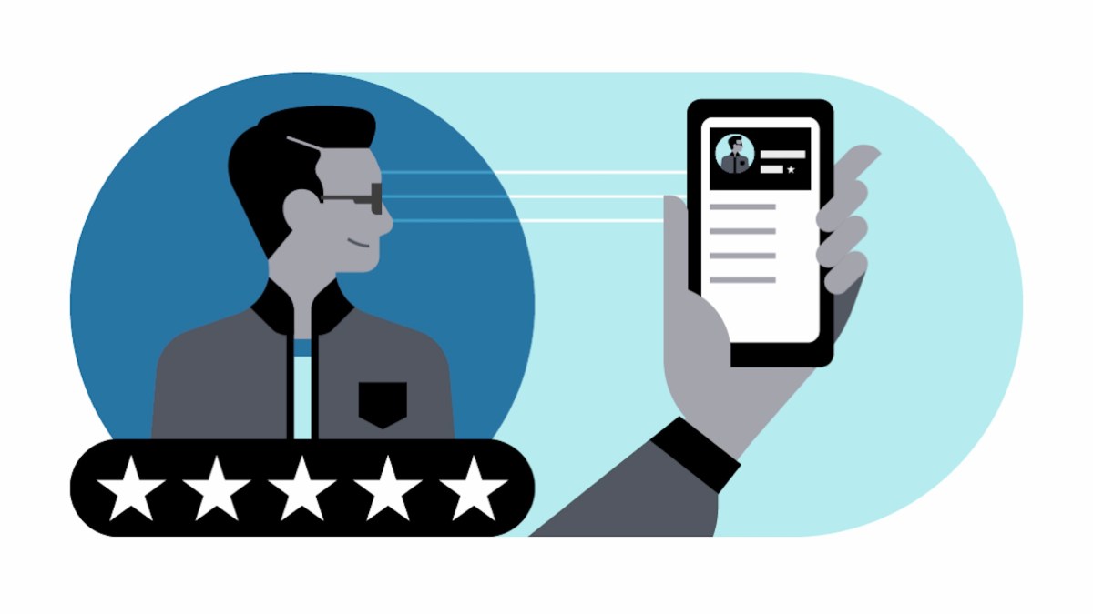 Capture d'écran de l'interface de l'app Uber Capture d'écran de l'interface de l'app Uber