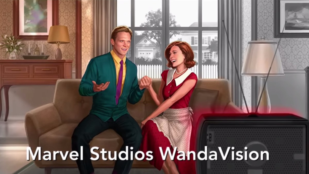 Image promotionnelle de WandaVision // Source : YouTube/Disney+ Image promotionnelle de WandaVision // Source : YouTube/Disney+