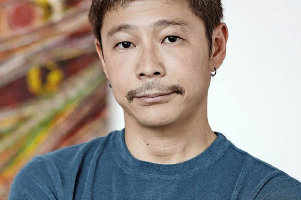 Le milliardaire Yusaku Maezawa. // Source : Portrait AbemaTV Le milliardaire Yusaku Maezawa. // Source : Portrait AbemaTV