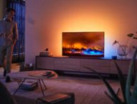 Le téléviseur Philips OLED 804 en situation // Source : Philips 