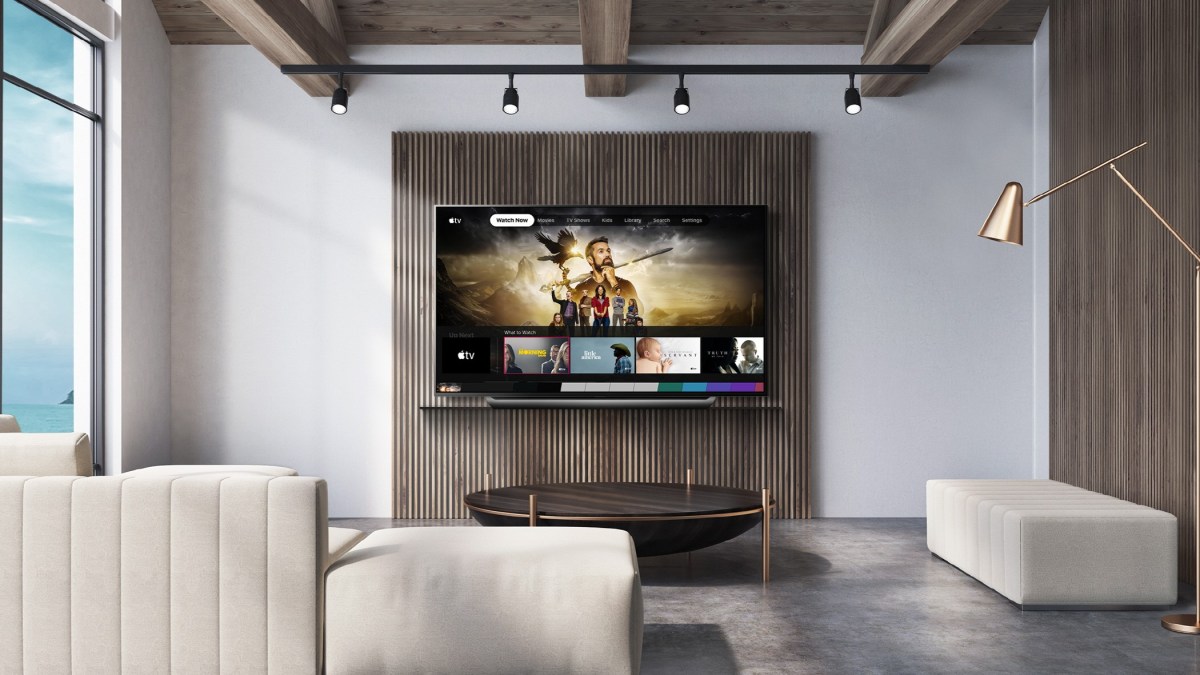 Apple TV sur les TV LG // Source : LG Apple TV sur les TV LG // Source : LG