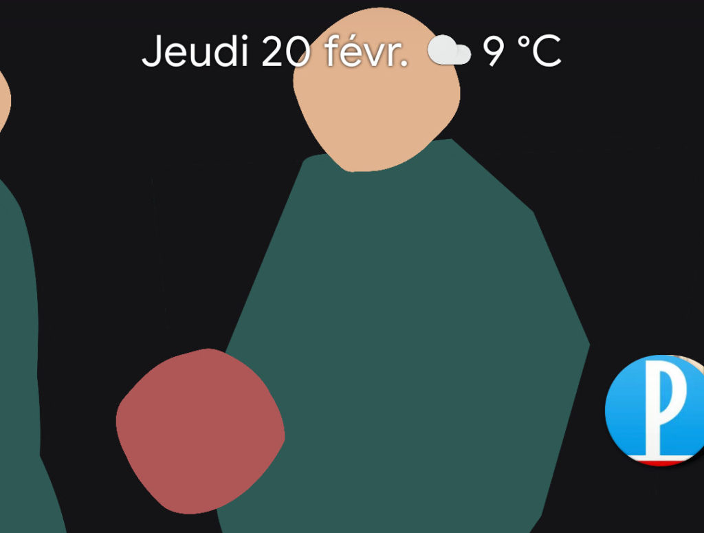 Le Parisien utilise les bulles pour son bot Messenger // Source : Capture d'écran Numerama Le Parisien utilise les bulles pour son bot Messenger // Source : Capture d'écran Numerama