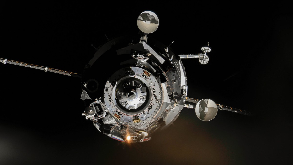 La navette Soyouz TMA-10M. // Source : NASA on The Commons La navette Soyouz TMA-10M. // Source : NASA on The Commons