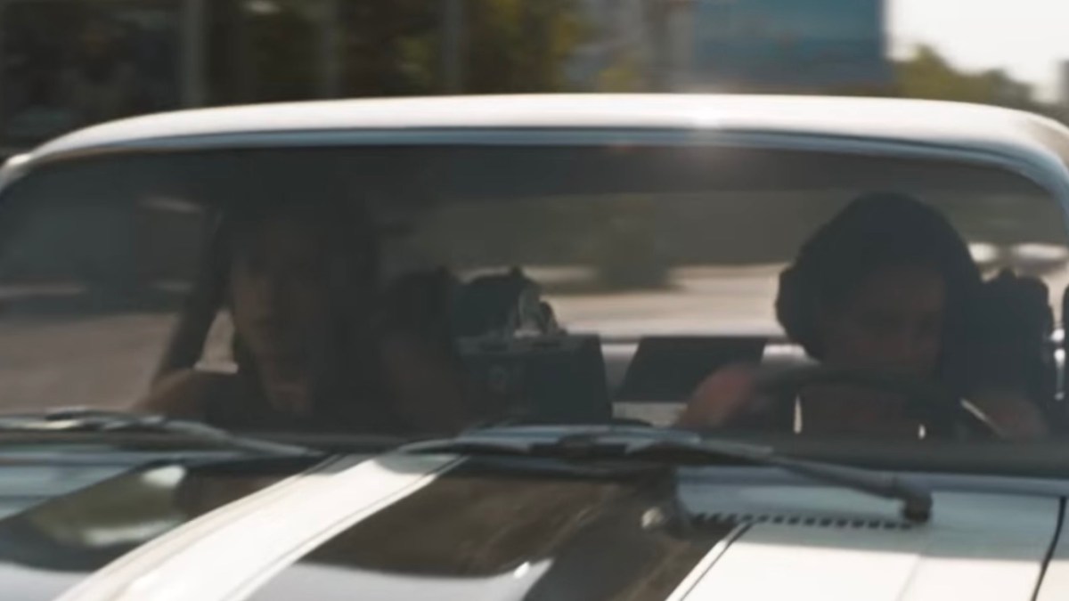 L'Hydrogen One dans une voiture // Source : Bande-annonce de Fast 9 L'Hydrogen One dans une voiture // Source : Bande-annonce de Fast 9