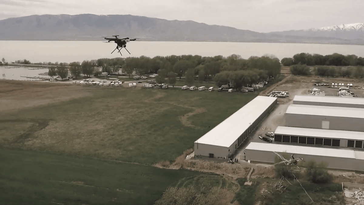 DroneHunter // Source : Fortem Technologies DroneHunter // Source : Fortem Technologies