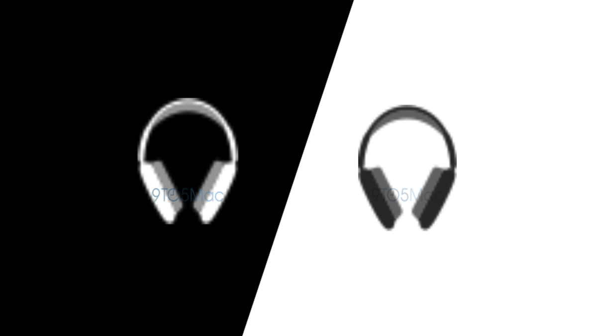 Icônes du casque audio Apple // Source : 9TO5Mac Icônes du casque audio Apple // Source : 9TO5Mac