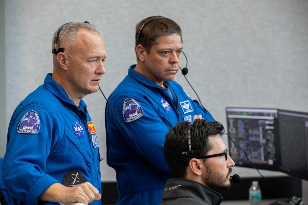Douglas Hurley et Robert Behnken Douglas Hurley et Robert Behnken