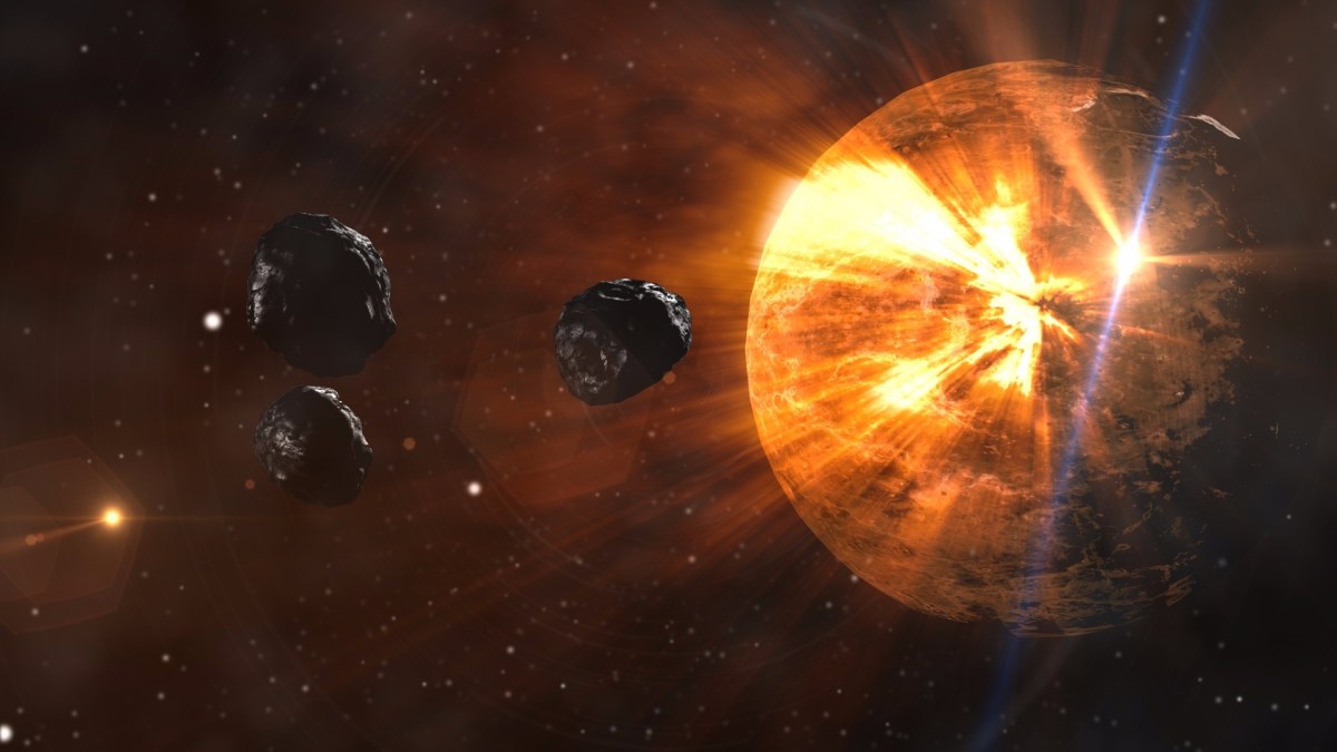 Avant la mort du Soleil, la lumière intense qu'il émettra pulvérisera les astéroïdes. // Source : Peakpx/CC0 Avant la mort du Soleil, la lumière intense qu'il émettra pulvérisera les astéroïdes. // Source : Peakpx/CC0